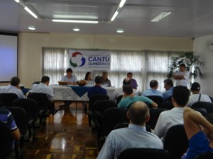 Reunião de prefeitos que fazem parte da Cantuquiriguaçu, no dia 16/10.