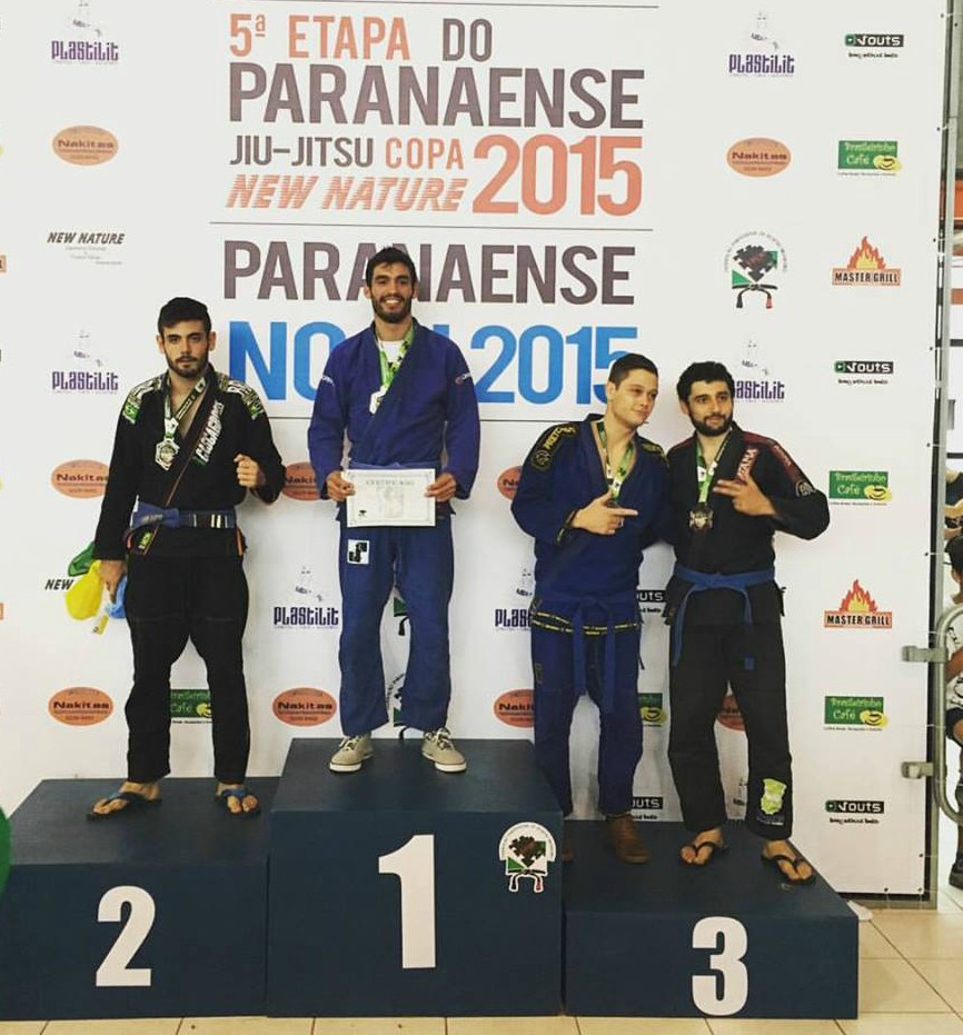 Vice-campeão paranaense 2015 de Jiu-Jitsu é laranjeirense