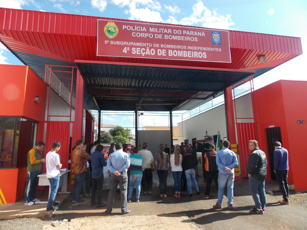 Corpo de Bombeiro Civil de Laranjeiras do Sul passa a ser Pelotão de Bombeiro Militar