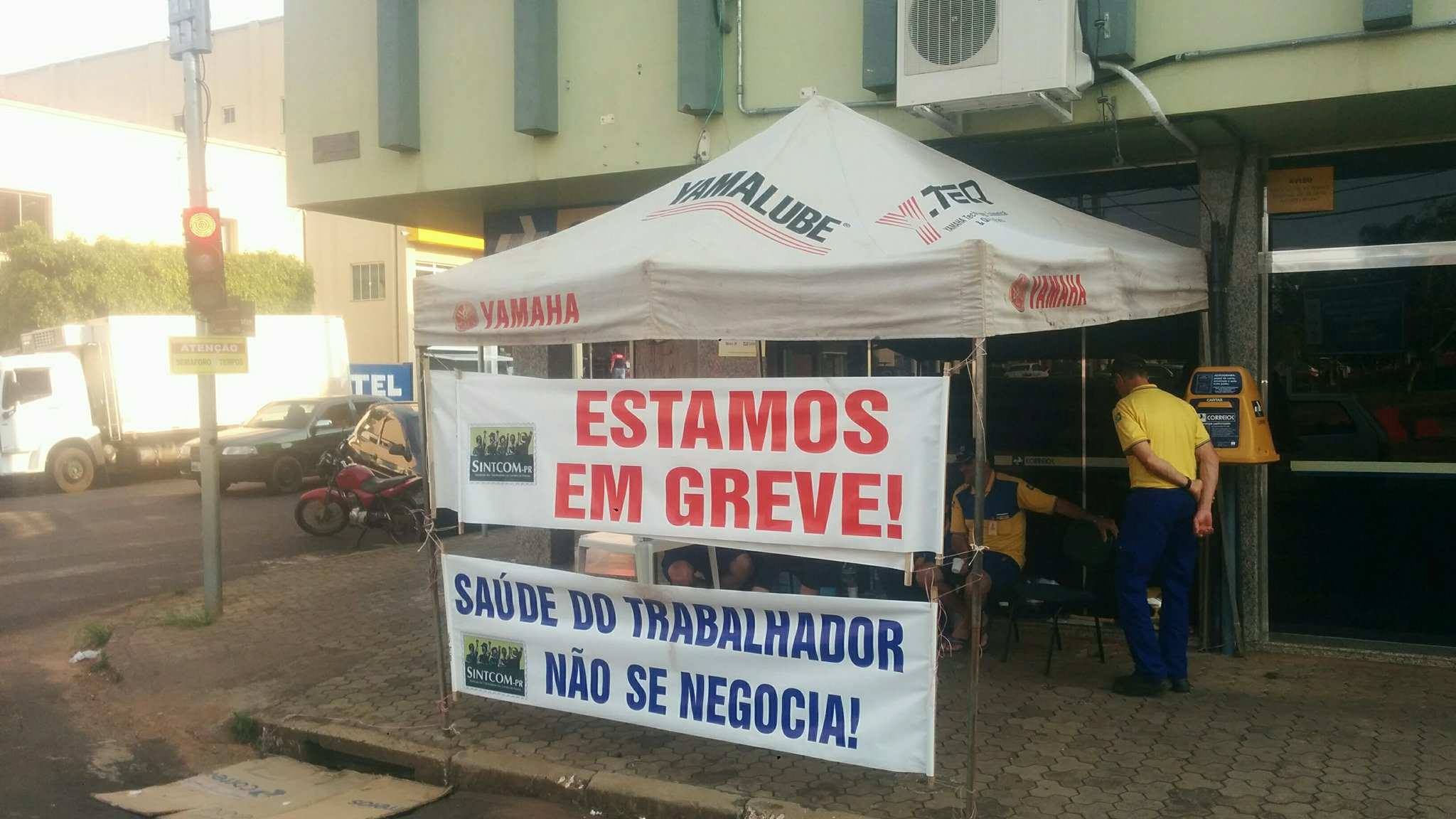 Com funcionários em greve por reflexos do “golpe” Correios sinaliza terceirização e prejuízos aos usuários