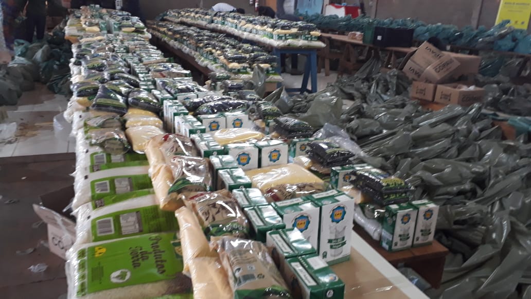 Instituições parceiras fazem chegar 4 mil cestas de alimentos para  12 municípios do Paraná, incluindo Laranjeiras