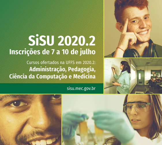 Inicia nesta terça-feira (7) período de inscrições da edição do segundo semestre de 2020 do Sistema de Seleção Unificada – SiSU